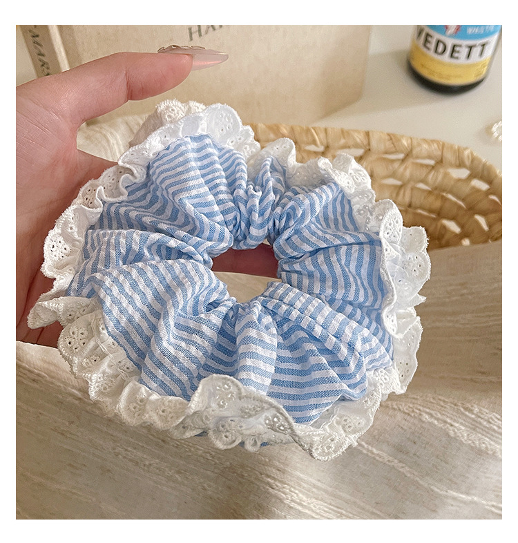 Cuerda para el cabello de intestino grueso retro francés para mujer, satén de alta gama, cuerda para el cabello coreana, cuerda para el cabello Mori, accesorios para el cabello, tocado grande