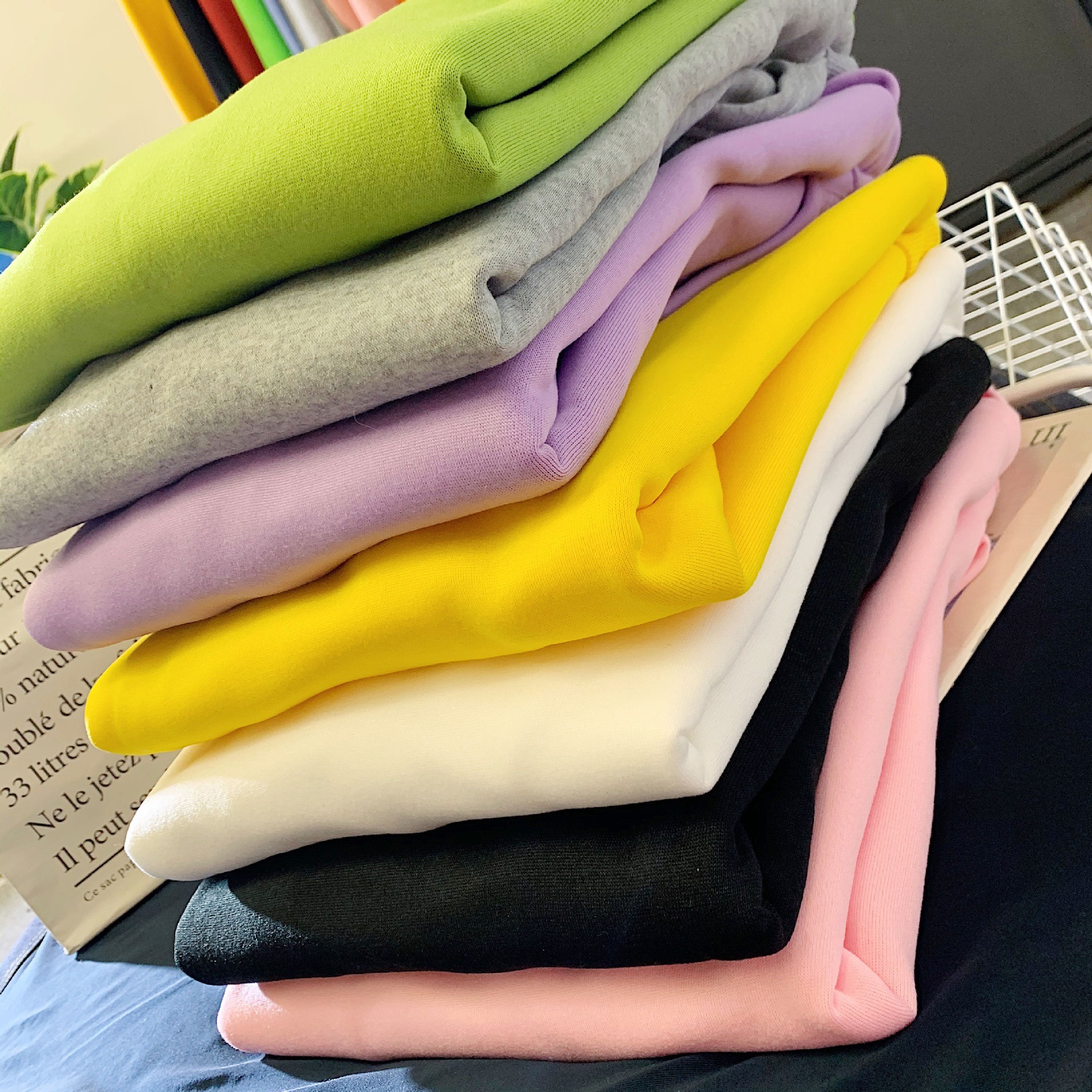 Felpa con cappuccio stampata personalizzata, stile coreano autunno inverno 2024, nuova personalità versatile, modello 3D, moda_voghion.com