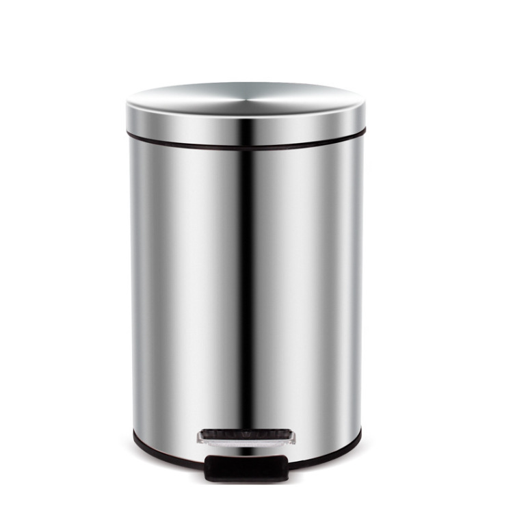 Garbage can for home use stainless steel