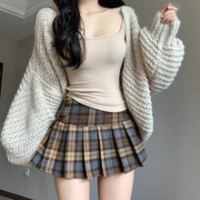 ��ɫ���Ÿ���ë�ذ���ȹŮ�ﶬѧԺ�����ȹ��������a��ײɫ��ȹ