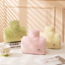 【可插手小熊】毛绒热水袋注水可爱暖肚子暖手宝卡通冷热敷暖宝宝