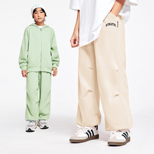 DK童装2025秋款复古女男童美式休闲运动裤儿童中大童洋气街舞卫裤