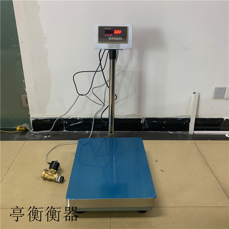 连接PLC带4-20mA模拟量电流输出100kg台式磅秤 开关量控制电子秤