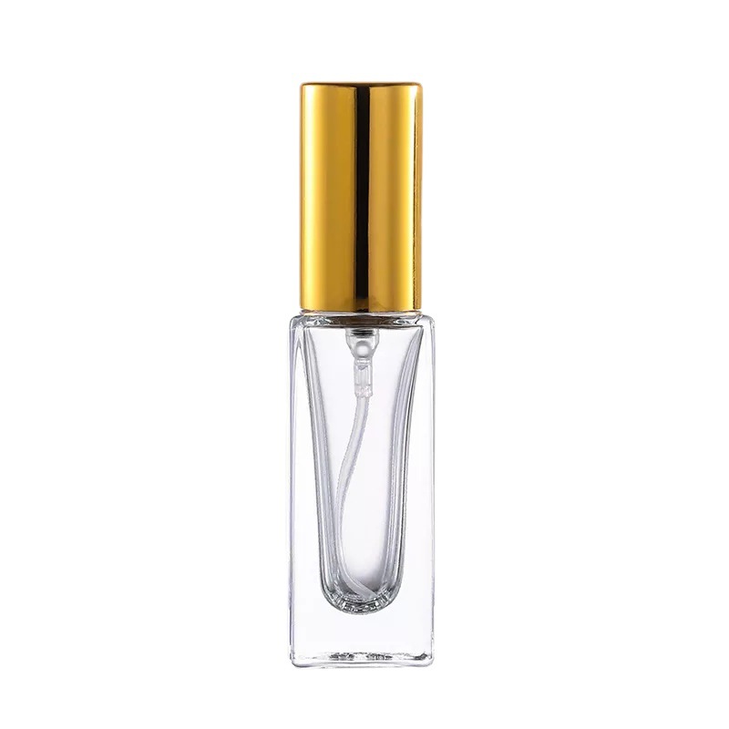 Venta caliente spray botella de perfume spray botella de vidrio vacía botella de vidrio botella de perfume botella portátil 6ML