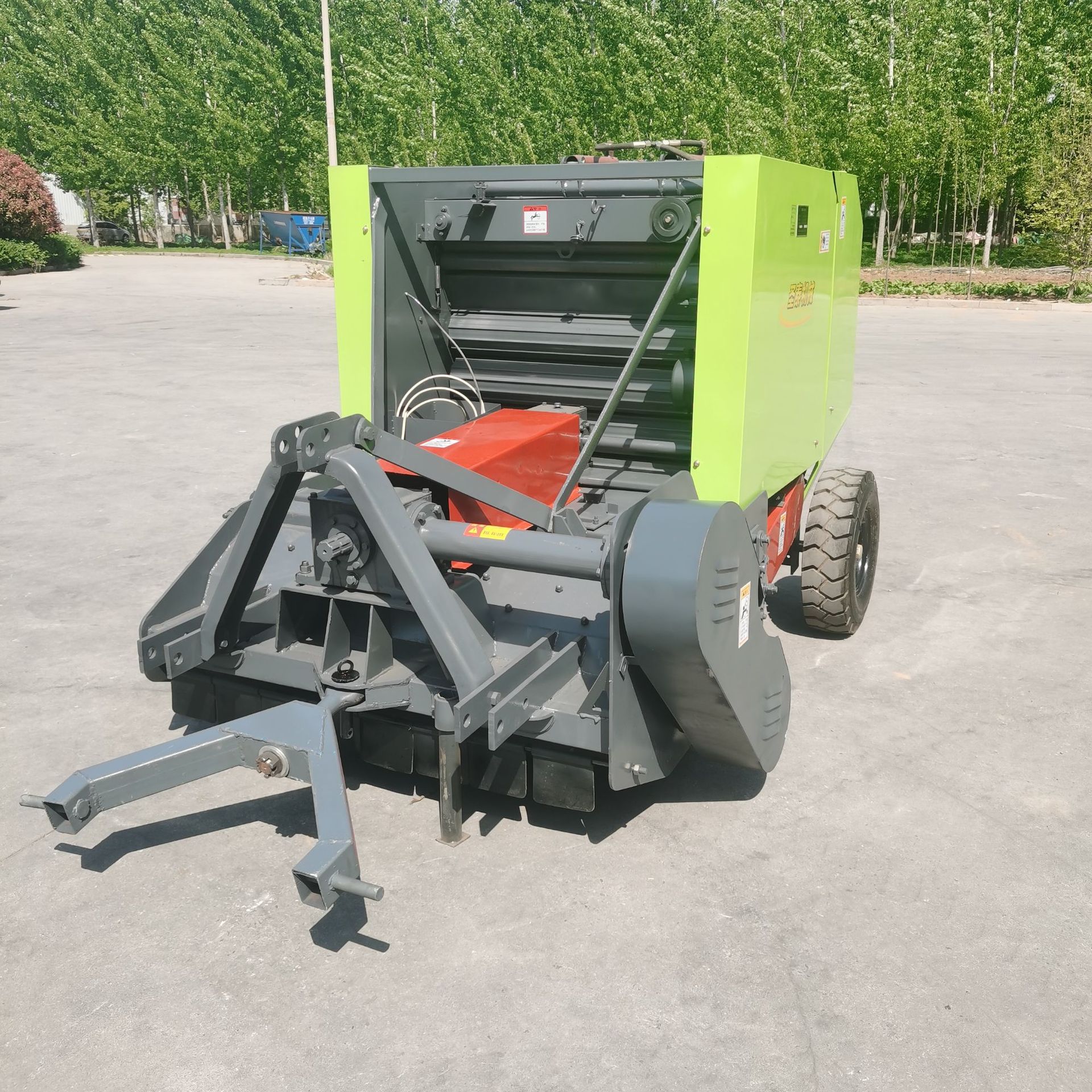 圣泰干湿秸秆粉碎打捆机 全自动打捆机 2.2米收割打捆一体机