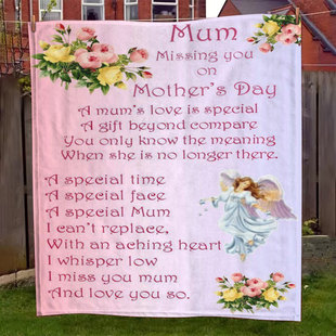 Angel Flannel Digital Printing Blanket Office Blanket Air-conditioning Blanket Lunch Break Blanket Sofa Blanket Small Blanket