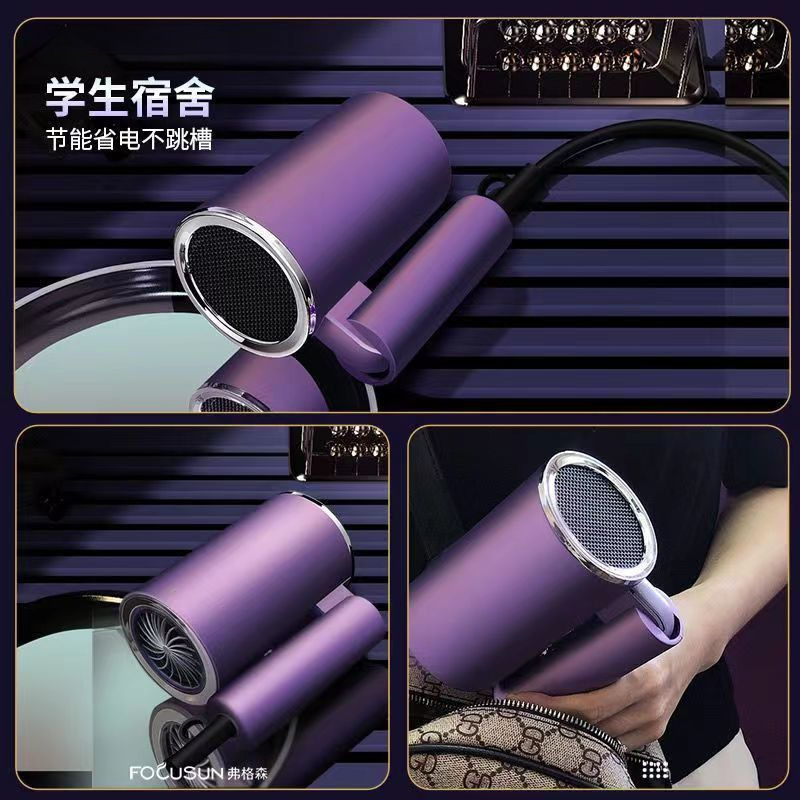 Foldable Hair Dryer Household High-Power Hair Salon Barber Shop Student Dormitory Special Negative Ion Hair Dryer