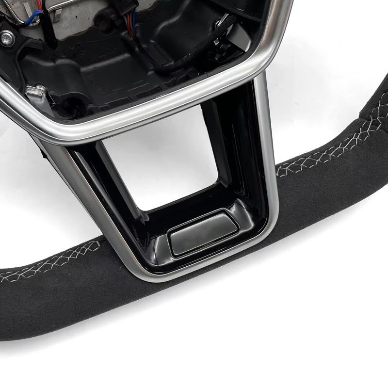 Original Factory Steering Wheel Made Entirely of Alcantara Material Suitable for Audi A4 S3 S5 8Y A6 C7 Rs7