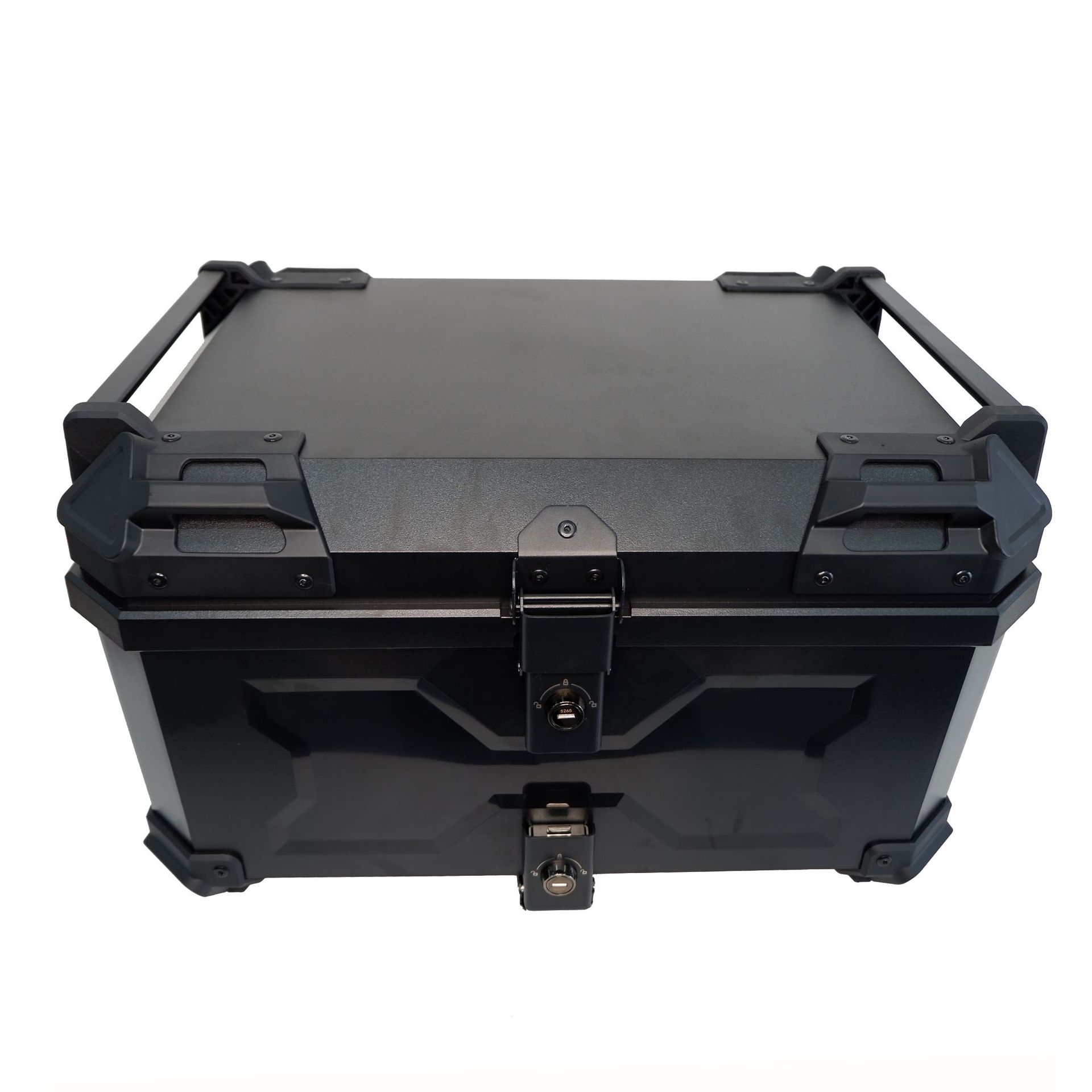 58L Electric Vehicle Rear Trunk Plastic Trunk Abs Plastic Box Storage Box Tool Box Scooter Large Capacity