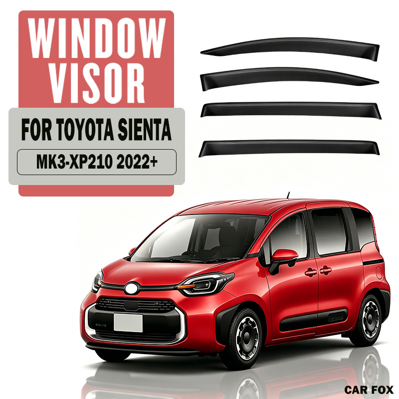 Suitable for Toyota Sienta Rain and Sun Protection Version Rain Visor Sienta Xp170 Window Visor