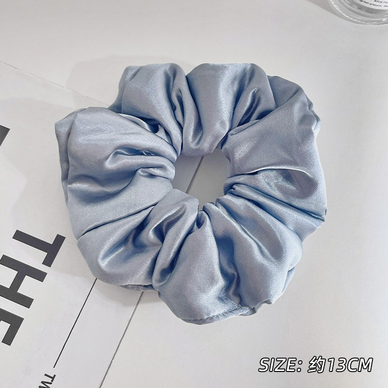 Francés punto de onda gris negro arco de bolas de cabello de bolas de cabello de alta elasticidad correa de cabello joyas de cabello