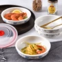 保鲜带盖耐高温加热饭盘