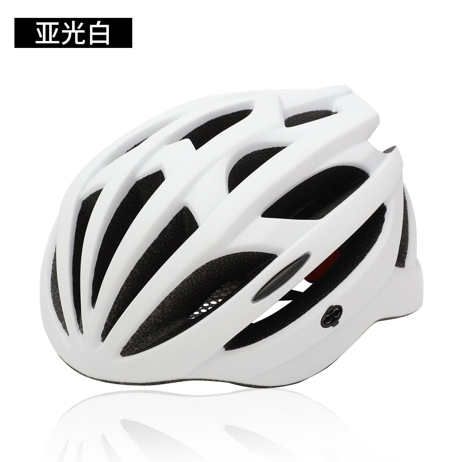 Nuevo estándar nacional casco de montar con luz trasera recargable luminoso Mountain Road bicicleta casco hombres casco equipo