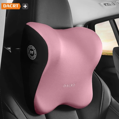Waist support – Back Cushion for Home Use - peach-powder-headrest