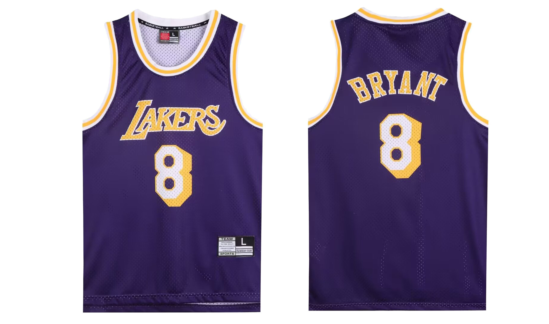 Lakers No. 8 Purple