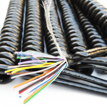 PU TPU防寒彈性體伸縮電纜 醫用理療彈簧線 重工機械用彈弓線