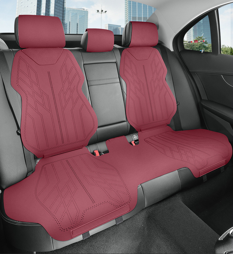 Suitable for Audi Car Seat Cushions, Suede Leather Seat Covers, Four-Season Seat Covers, Suede Leather Cushions
