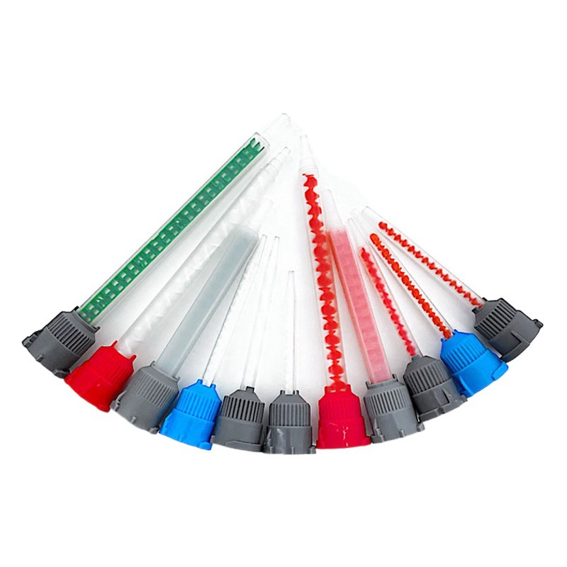 Завод прямой AB клей смешивания трубки иглы диспенсер MB смешивания перемешать спиральный шланг двойной набор 1:1 10:1