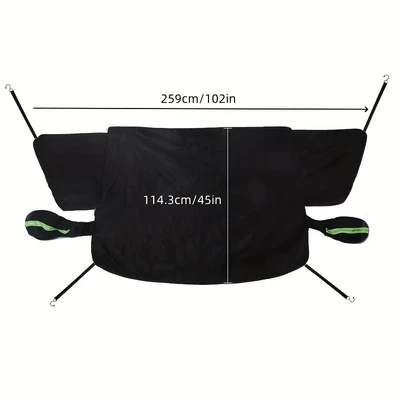 Snow Cover Winter Snow-Proof and | Car snow shield