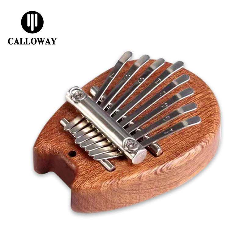 Mini pulgar piano 8 tono kalinba piano mini Kalimba Cristal kalinba piano dedo piano fábrica entrega