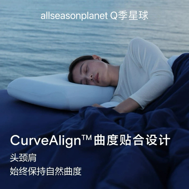 亚朵同款第3代全套深睡枕PRO枕头护颈椎助睡眠记忆棉枕芯枕套代发|undefined