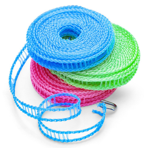 Factory direct sales non-slip and windproof clothesline, fence type clothesline, quilt line, outdoor travel clothesline wholesale