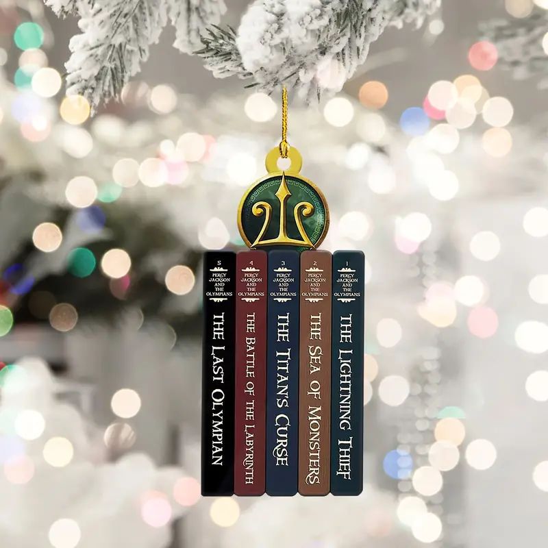 Nuevos productos transfronterizos colgantes planos acrílicos Navidad árbol de Navidad decoración taza colgantes estantes