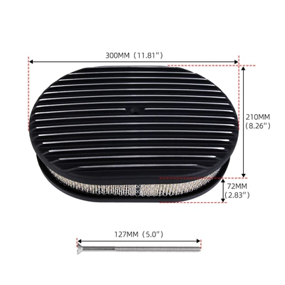 Car Modification Accessories Full-Diameter Air filter