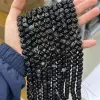 Чёрный полосатый агат