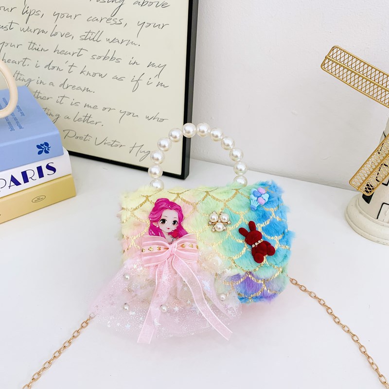 Niños bolsos de Año Nuevo chicas encantadoras princesa Aisha mochilas de arco de chicas mochilas de cadena