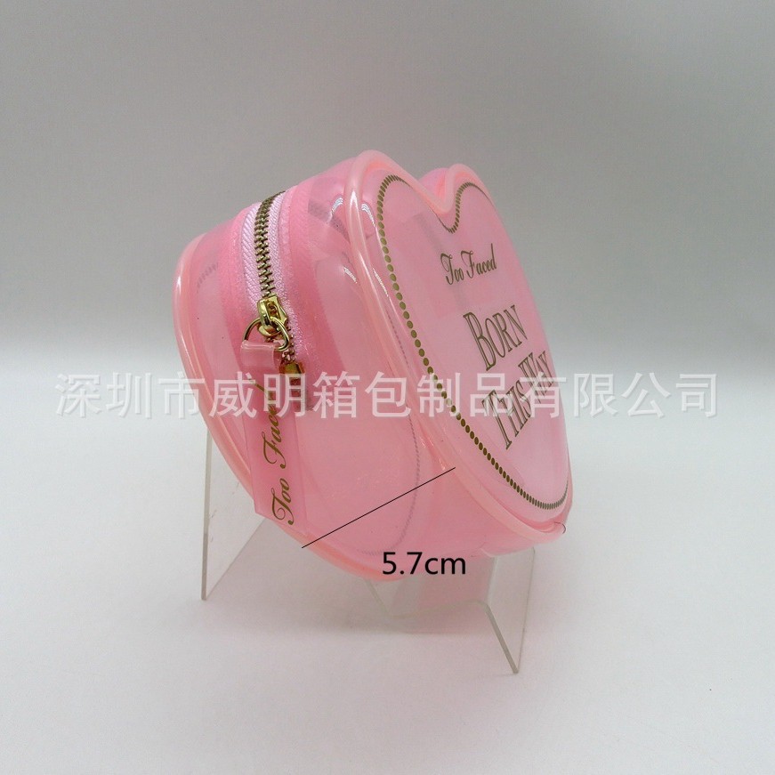 �ɰ�͸����ױ������PVC��ױ��������������ѹ������ ��ӡLOGO