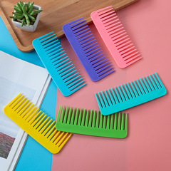 Amazon cross-border comb color straight curly hair large-tooth comb new hairdressing tool handleless wide-tooth massage comb