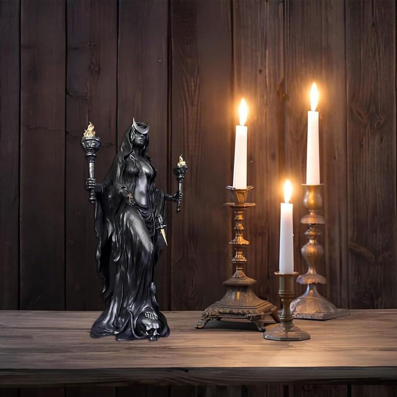 Hekate Niktipolos, The Witch of The Night魔法猎犬树脂雕像|undefined