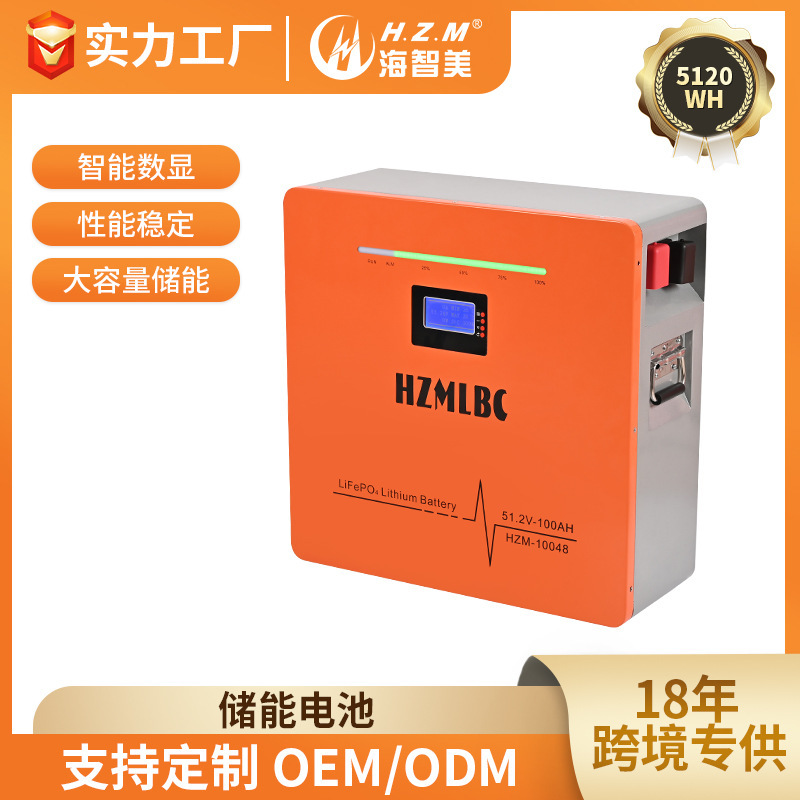 5Kwh Off-Grid Photovoltaic Energy Storage Battery Wall-Mounted 48V Household System 51.2V100Ah Lithium Iron Phosphate Battery 5Kwh Off-Grid Photovoltaic Energy Storage Battery Wall-Mounted 48V Household System 51.2V100Ah Lithium Iron Phosphate Battery