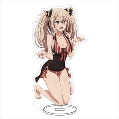 Anime wall stand for those unsuitable for the Demon Lord's Academy - Shasha, Michah, Anos - Acrylic figurine