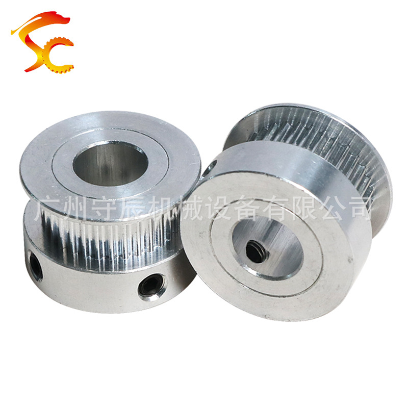 机加工铝合金同步传动带轮 MXL 19齿 内孔4/5 齿面7/5 滚齿加工