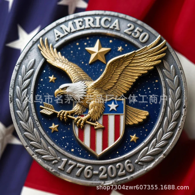 跨境新品Charlie Kirk Memorial Coin查理·柯克纪念币|undefined