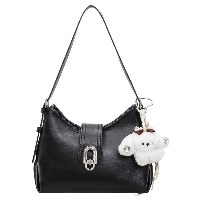 La sensación cotidiana de lujo ligero nicho bolso debajo de la braza de la mujer 2026 nuevo estilo primavera-verano popular viaje de hombro bolso de cubo