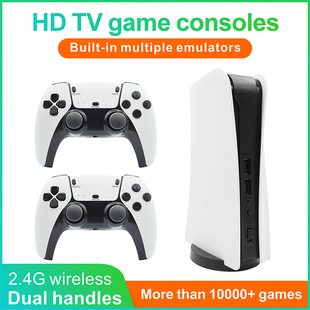 Cross-border P5Pro TV home game machine HD HDMI retro home 2.4g wireless dual handle PS1 arcade