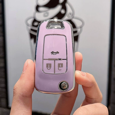 Chevrolet Key Set Kovoz: Car key bag - chevrolet-21-22-modified-single-shell-purple