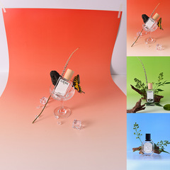 Double-sided gradient background paper still life product photography props commercial food accessories posing photography background cloth