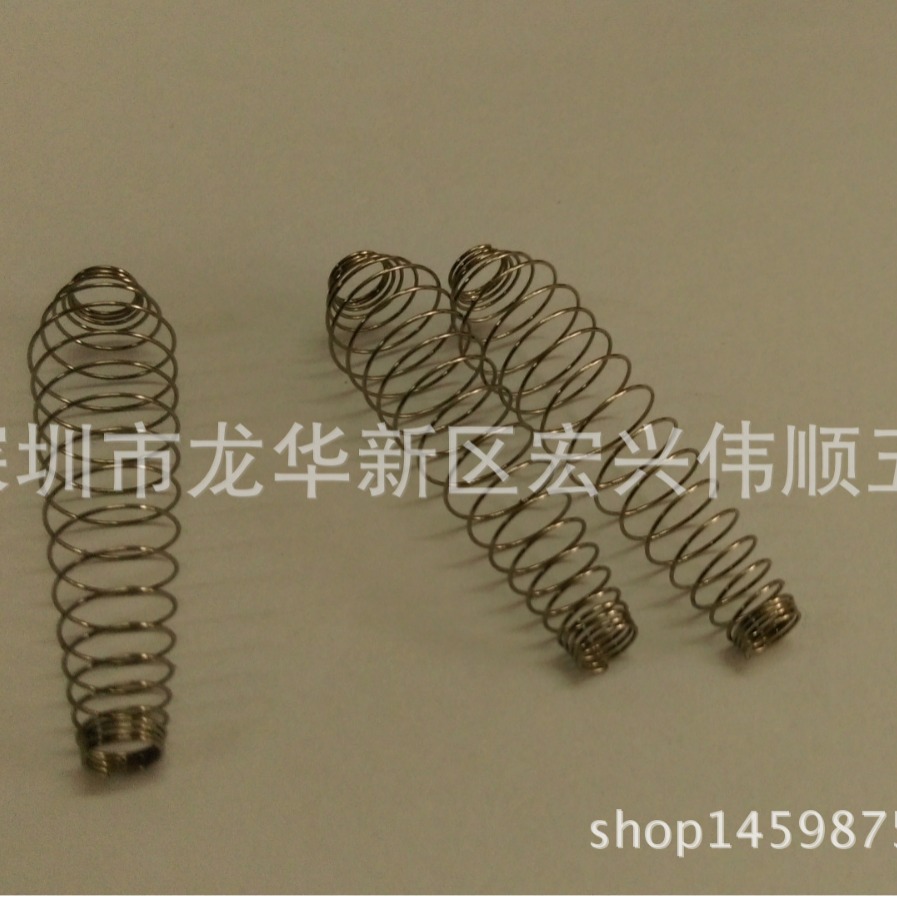 龙华供应锥形弹簧 拼接弹簧 不锈钢小弹簧琴钢丝扭簧 加工拉簧