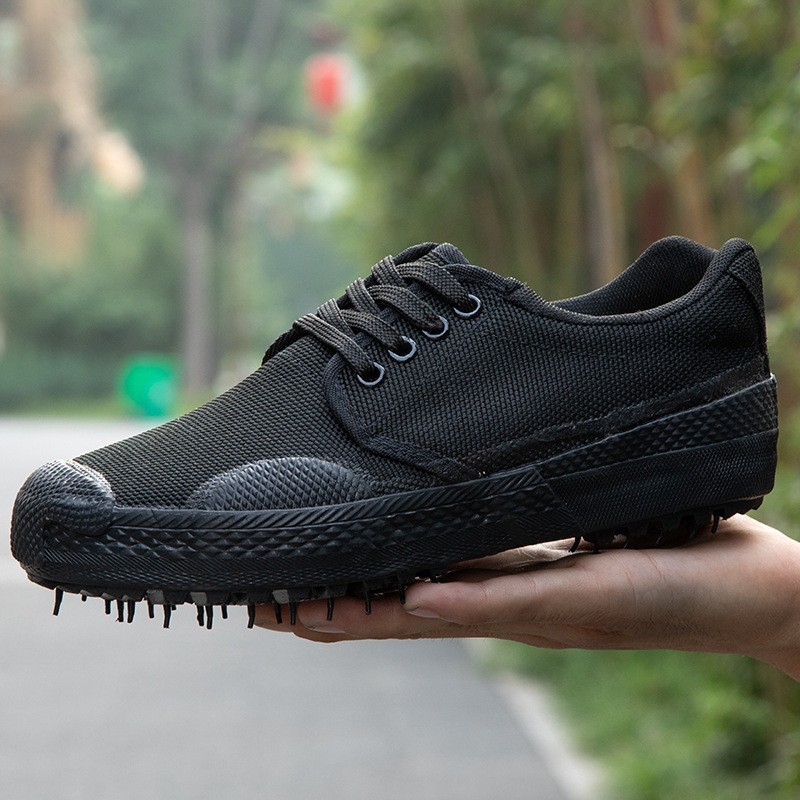 Men's Low-Top Construction Site Wear-Resistant Breathable Non-Slip Shoes Women's Construction Site Security Shoes for Farm Work Canvas Shoes