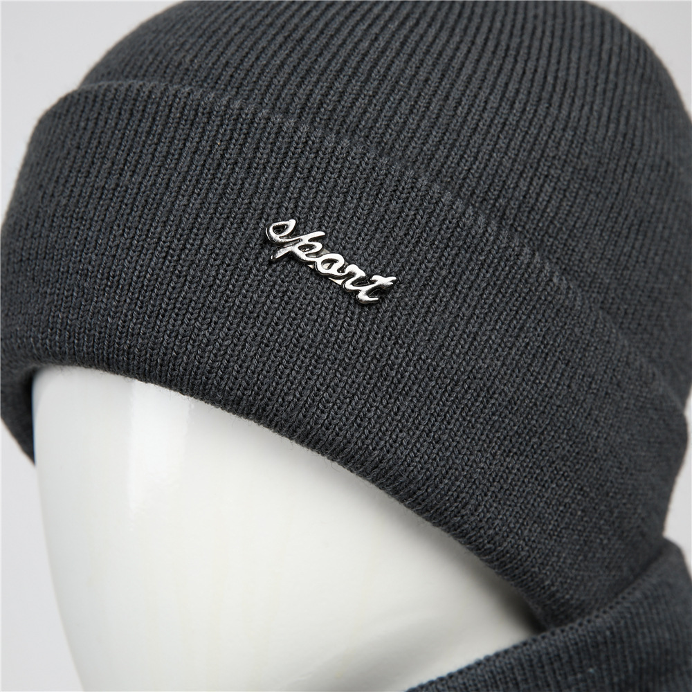Neue Mütze für Herren Winterstrickmütze, Kältemütze, kältebeständige Kaschmirpullovermütze, verdickte und warme Mütze für Menschen mittleren Alters und ältere Menschen_voghion.com