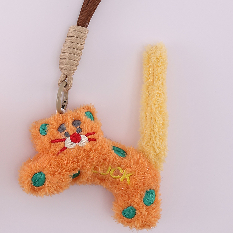 Lindo luck gato cordón de teléfono móvil creativo nueva cadena de teléfono móvil ins adornos de cámara estudiantes colgante de dibujos animados mujer
