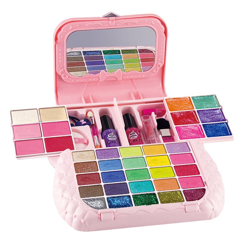 Los niños cosméticos traje niñas juguetes Regalo de Cumpleaños pequeña princesa maquillaje pintura maquillaje especial