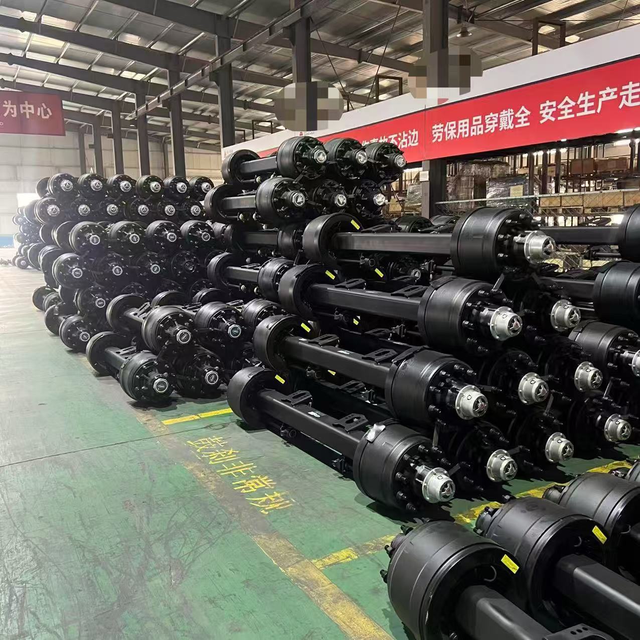 Overseas Supply of 13 Tons and Semi-Trailer Axles, Maintenance-Free Axle for 3 Years, Maintenance-Free Axle Trailer Maintenance-Free Axle