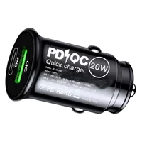 PD20W/30W Автомобильная зарядная головка A + C полностью сертифицированное автомобильное зарядное устройство QC быстрая зарядная головка Mini I Автомобильная зарядная головка