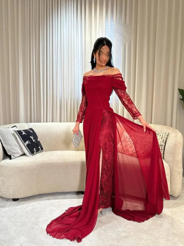 2026 comercio exterior Aliexpress INS sexy encaje un hombro vestido de fiesta vestido delgado vestido vestido largo