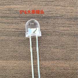 5mm矮头5*6白发红灯 蓝灯 白灯 翠绿 黄 F5高头草帽白光灯红绿蓝